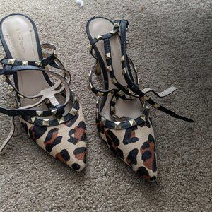 BCBG studded heels